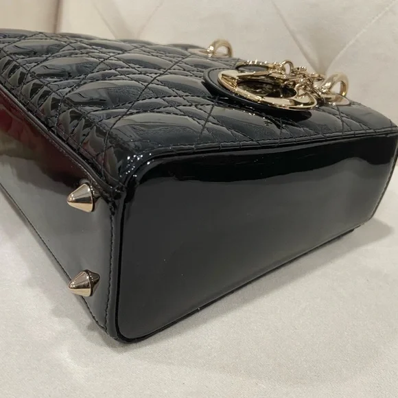 LiKE New🔥 Christian Dior Small Lady Dior - Picture 4 of 9